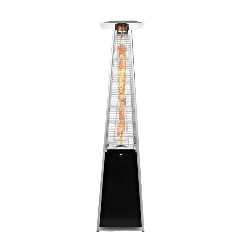 The Crystal Tube Flame Patio Heater